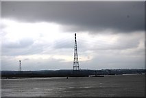 TQ6076 : The giant South Thames Pylon, Broadness by N Chadwick
