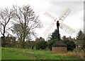 Hollow post windpump in Starston