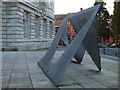 J3372 : Modern sculpture, Belfast (2) by Kenneth  Allen