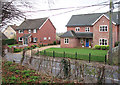 Modern houses in The Street