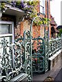 Fabulous cast-iron railings at Worships Hill in Riverhead (i)