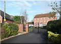 Gated estate, Church Road, Alrewas