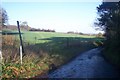 Footpath crosses Old Lenham Road