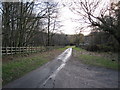 Broad Lane approaching South Lodge