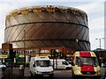 Wandsworth Gas Holder looking full.