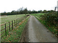 Farm track and footpath, Waldershare estate