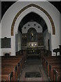 All Saints church interior, Waldershare