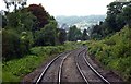 The line runs past Brownshill