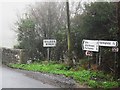 Signs at Croaghrim