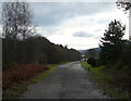 Approaching Kindallachan on the old A9