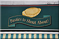 Pasty shop sign - Plymouth