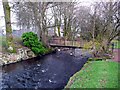 Footbridge over the Powmillon Burn