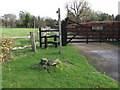 Footpath east from the A281