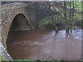 Castleton Bridge and River Esk (east side)