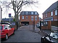 New housing at the end of Ripley Road