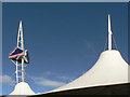 Canopy and pylon - Bridgend Designer Outlet