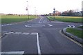 Roundabout on Wat Tyler Road, Blackheath Common