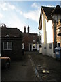 Looking from Barlow Robbins Car park towards Church Street