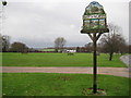 Datchworth Green: The village sign