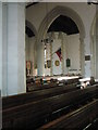 The nave at St Peter and St Paul Godalming