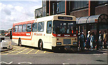 J3473 : Rail-Link bus, Belfast by Albert Bridge