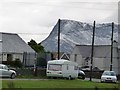 Roadside parking at Y Fron