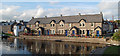 Cottages beside Brecon Canal