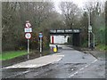 Railway bridge on Bridgend Road