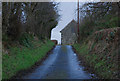 Minor road approaching Wileirog-Uchaf farm