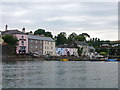 Waterfront at Dittisham from the River Dart