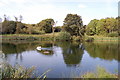 ST7603 : Pond near Aller Dorset by Clive Perrin