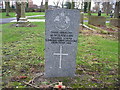 NZ3364 : Commonwealth War Grave in Jarrow Cemetery (WW1-25) by Vin Mullen