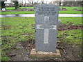 NZ3364 : Commonwealth War Grave in Jarrow Cemetery (WW1-33) by Vin Mullen