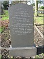 NZ3364 : Commonwealth War Grave in Jarrow Cemetery (WW2-07) by Vin Mullen