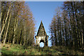 A monument on the Westerhall Estate, Bentpath