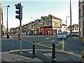 Junction of Tudor Street and Clare Street - Cardiff