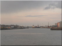 TG5303 : Gorleston: view up the Yare by Chris Downer