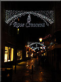 TL4458 : Christmas Lights in Rose Crescent by Keith Edkins