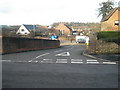 Looking from Croft Road into the public car park