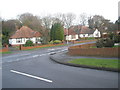 Junction of  Bulls Copse Lane and Victory Avenue