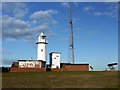 NZ5333 : The Heugh Lighthouse, Hartlepool Headland by Andrew Curtis