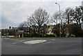 Roundabout outside the Spa Hotel