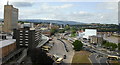 Newport Bus Station from the top of Kingsway multistorey carpark