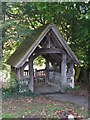 Lych gate at All Saints church, Waldershare