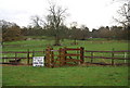 Kissing gate near Gore Cottage