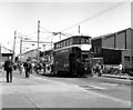 Tram on Rigby Road, Blackpool