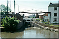 Banbury Lock and lift bridge, 1977