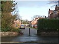 Footpath into Heath Drive, from Northwich Road