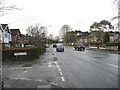 Traffic on Northwich Road, near the junction with Sandileigh Avenue