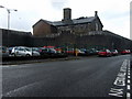 HMP Swansea from the back